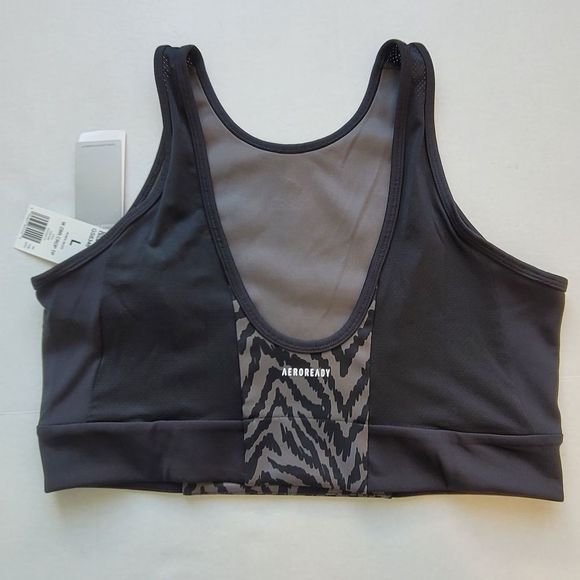 Adidas Zebra Crop Top  - Picture 2 of 6